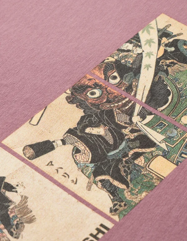 Maharishi Short Sleeve T-Shirts*1071 Kuroko Organic T-Shirt Murasaki Purple