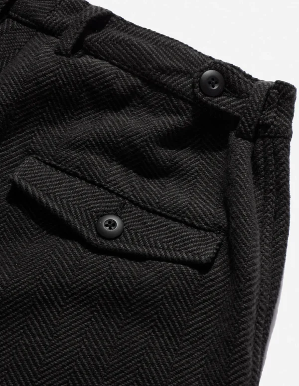 Maharishi Utility Pants*4082 Loose Deck Pants Black