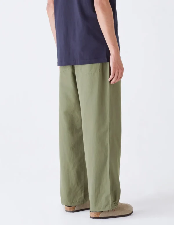Maharishi Utility Pants*4206 Loose Utility Pants Olive Og-107F
