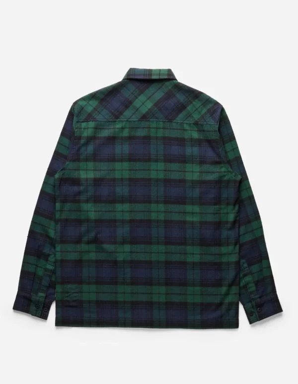 Maharishi Shirts*4612 L/S Flannel Shirt Black