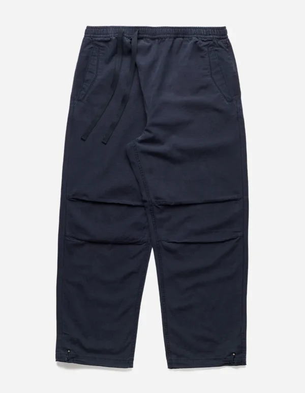 Maharishi Track Pants*4301 Maha Loose Asym Track Pants Navy