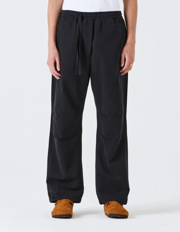 Maharishi Track Pants*4301 Maha Loose Asym Track Pants Black