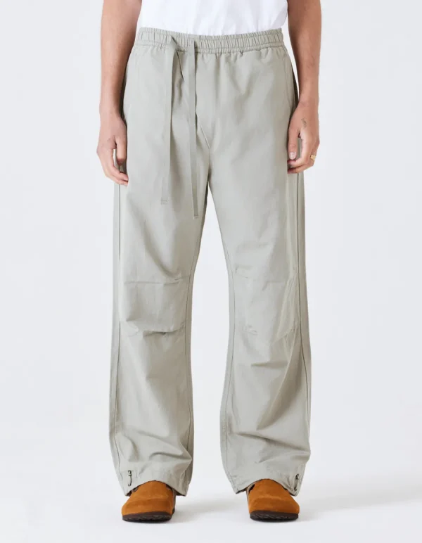 Maharishi Track Pants*4301 Maha Loose Asym Track Pants Silver Sage