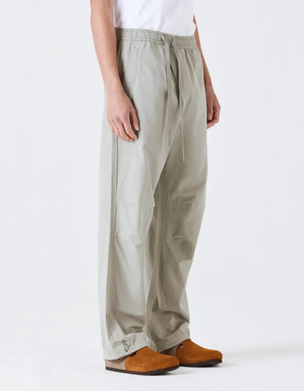 Maharishi Track Pants*4301 Maha Loose Asym Track Pants Silver Sage