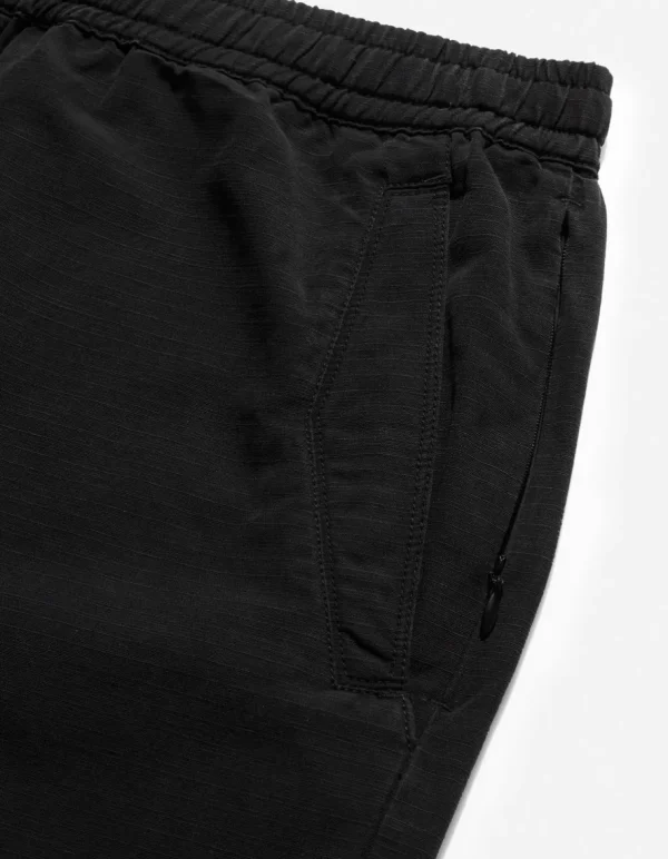 Maharishi Track Pants*4301 Maha Loose Asym Track Pants Black