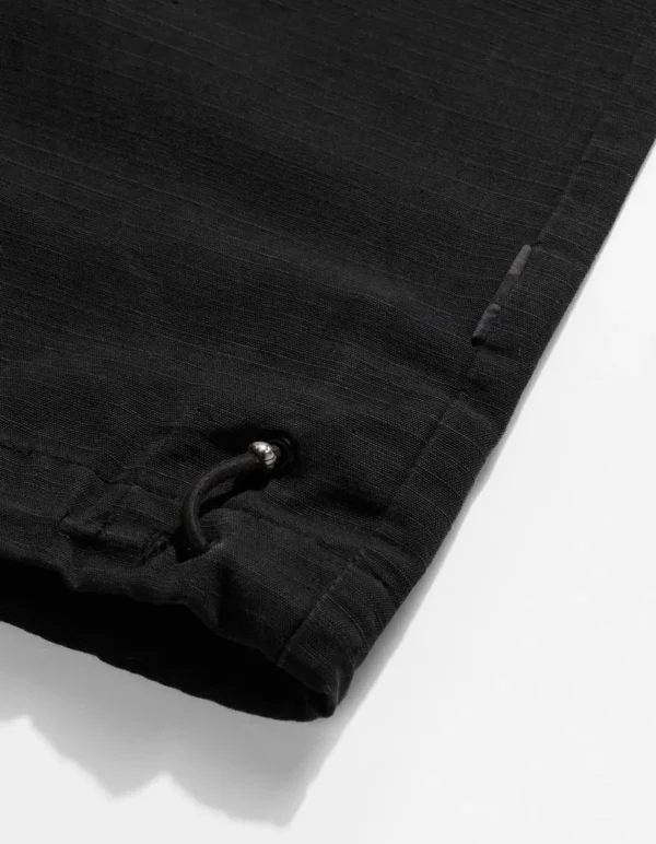 Maharishi Track Pants*4301 Maha Loose Asym Track Pants Black