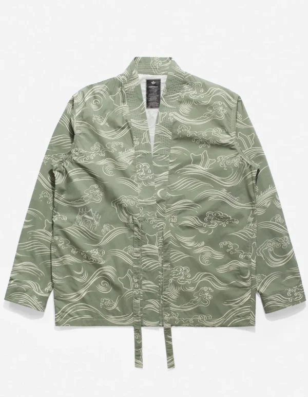 Maharishi Kimonos*4262 Maha Songkran Hanten Olive