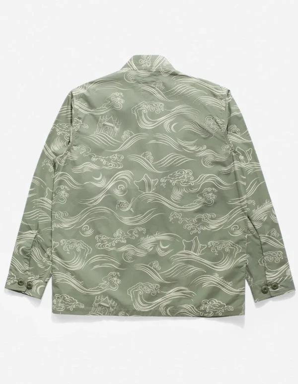 Maharishi Kimonos*4262 Maha Songkran Hanten Olive
