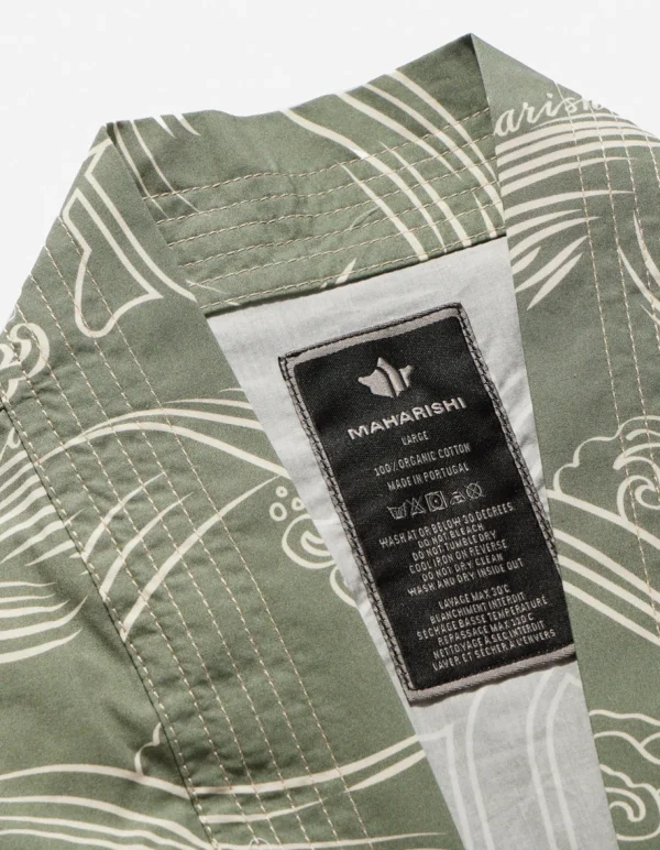 Maharishi Kimonos*4262 Maha Songkran Hanten Olive