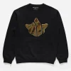 Maharishi Crew Sweats*1026 Maha Temple Crew Sweat Black