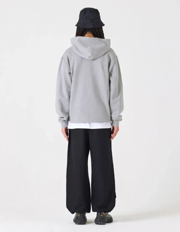 Maharishi Hooded Sweats*1025 Maha Temple Hooded Sweat Grey Marl