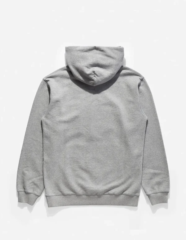 Maharishi Hooded Sweats*1025 Maha Temple Hooded Sweat Grey Marl