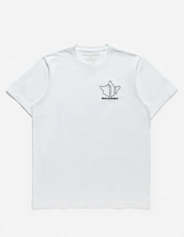 Maharishi Short Sleeve T-Shirts*1028 Maha Temple T-Shirt White