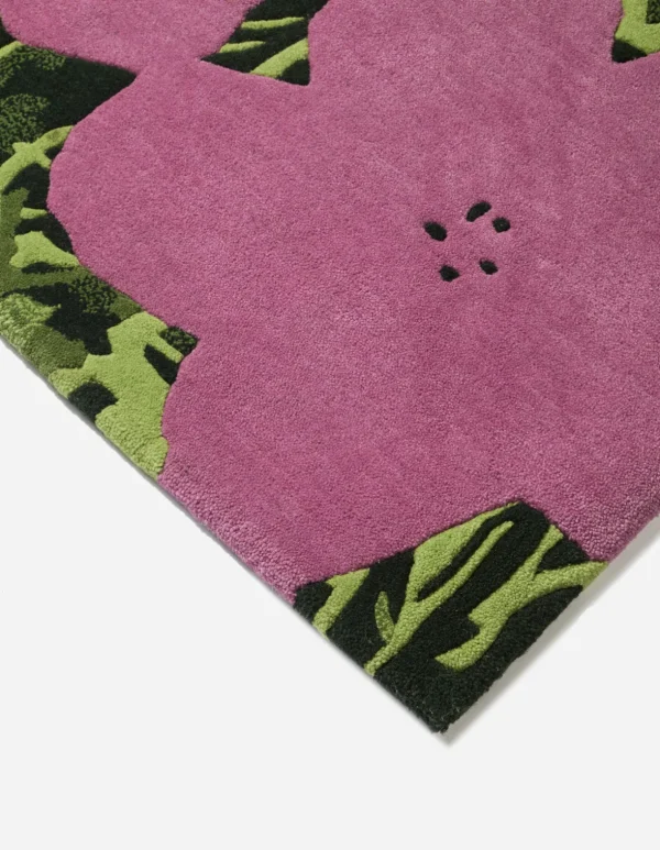 Maharishi Home*9649 Maha Warhol Flowers Rug · Hand-Tufted Wool Multi