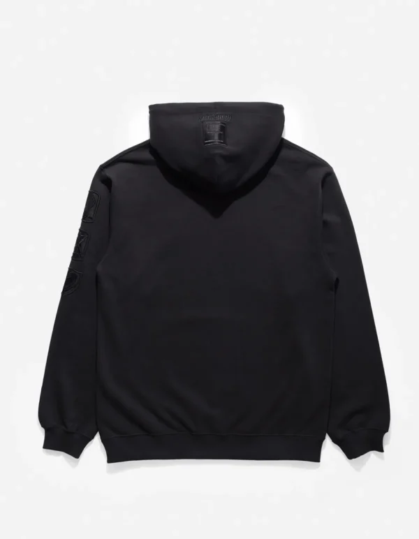 Maharishi Hooded Sweats*1013 Mahapatchco. Hooded Sweat Black