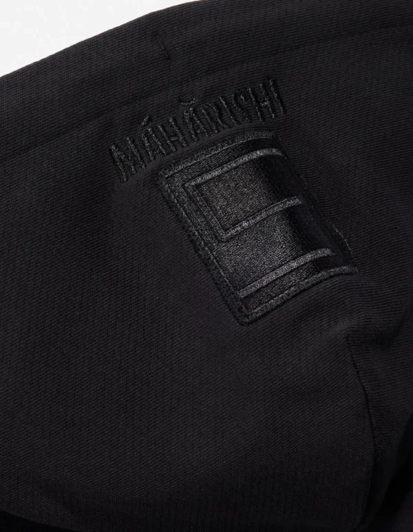 Maharishi Hooded Sweats*1013 Mahapatchco. Hooded Sweat Black