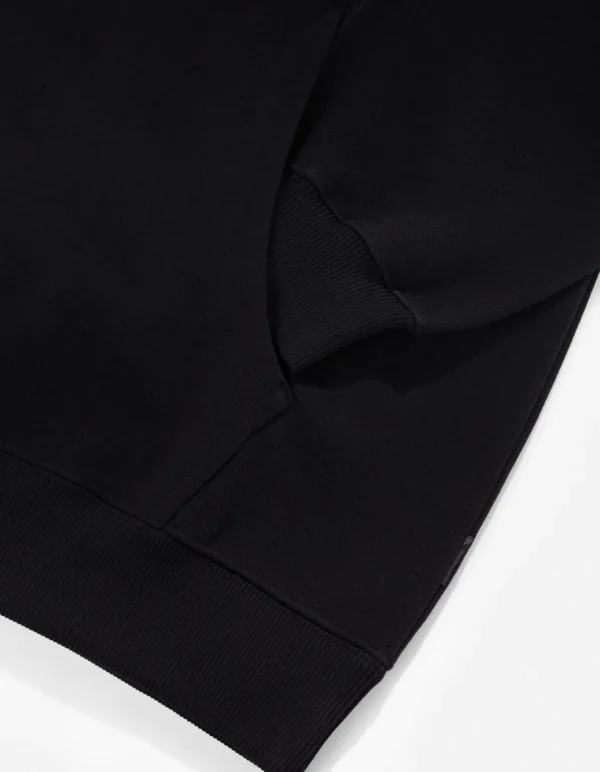 Maharishi Hooded Sweats*1013 Mahapatchco. Hooded Sweat Black