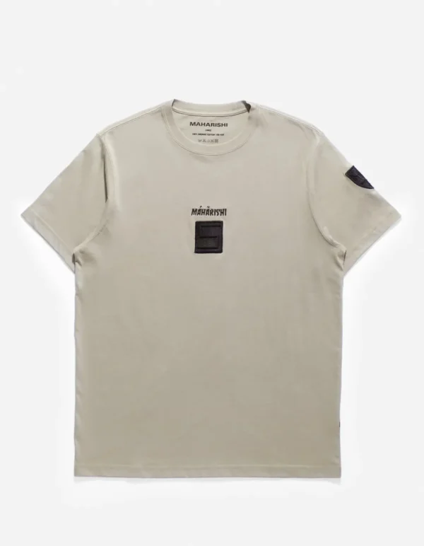 Maharishi Short Sleeve T-Shirts*1014 Mahapatchco. T-Shirt Silver Sage