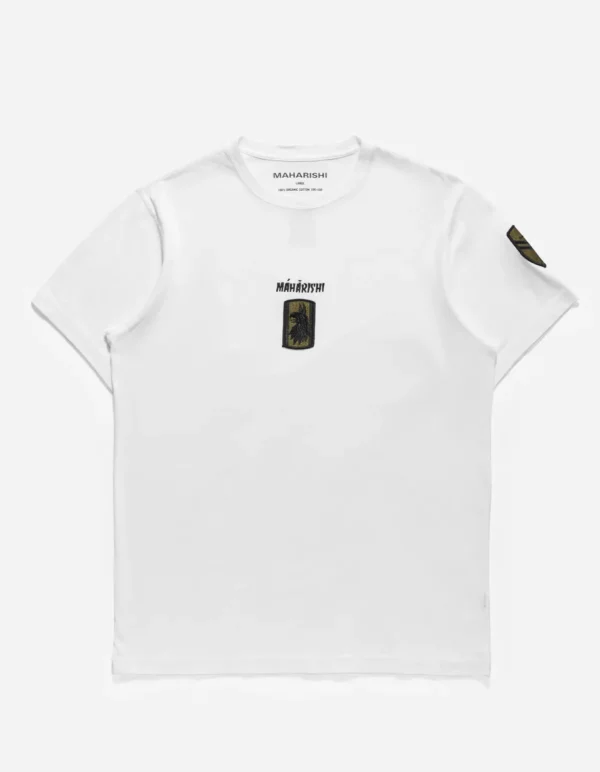 Maharishi Short Sleeve T-Shirts*1014 Mahapatchco. T-Shirt White