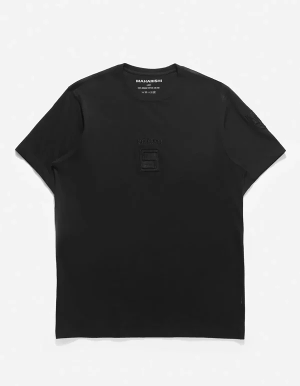 Maharishi Short Sleeve T-Shirts*1014 Mahapatchco. T-Shirt Black
