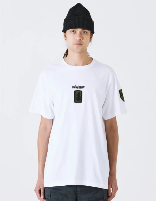 Maharishi Short Sleeve T-Shirts*1014 Mahapatchco. T-Shirt White