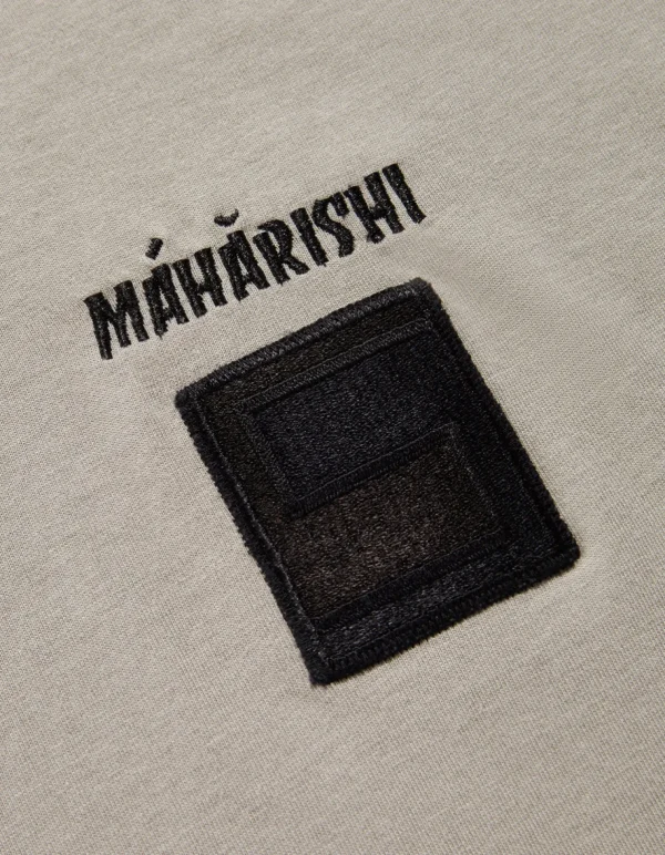Maharishi Short Sleeve T-Shirts*1014 Mahapatchco. T-Shirt Silver Sage
