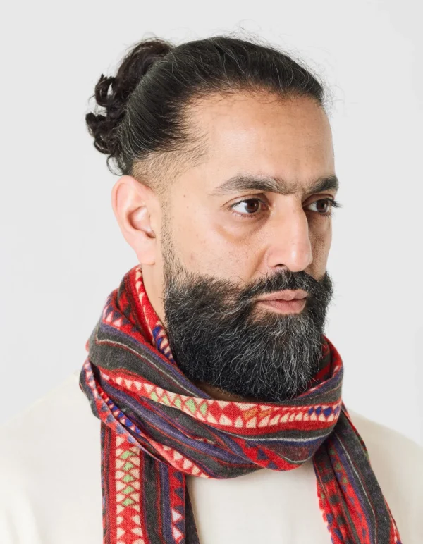 Maharishi Hats And Scarves*4322 Hilltribe Pashmina Multi