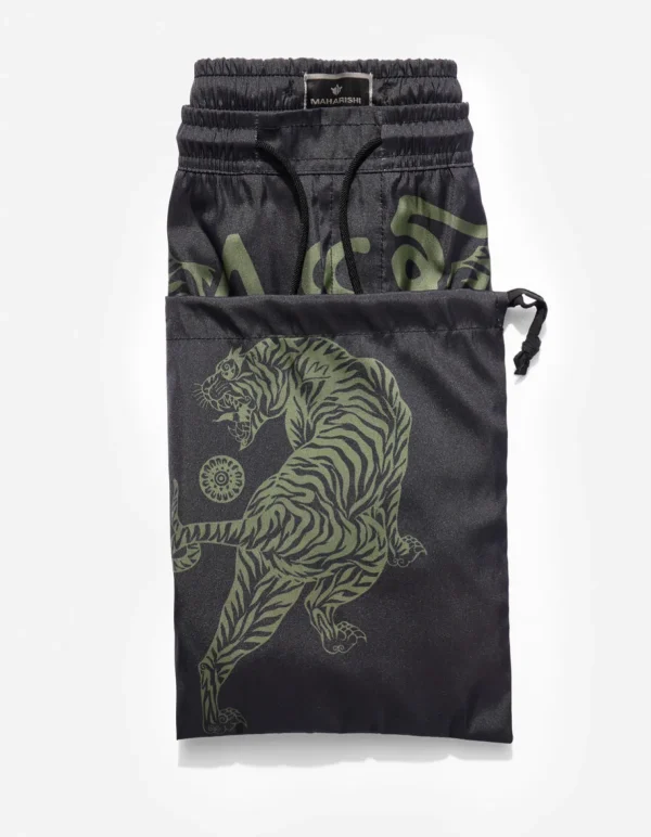 Maharishi Swim Shorts*1020 Muay Thai Swim Shorts Black