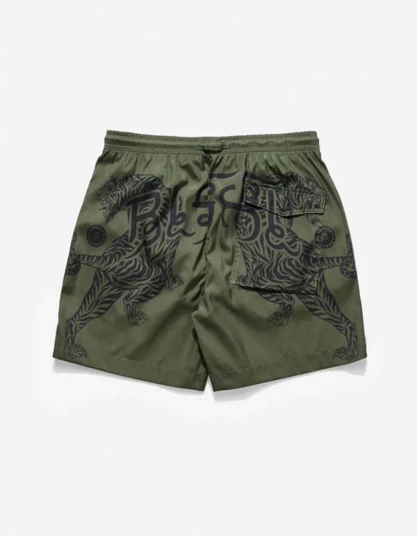 Maharishi Swim Shorts*1020 Muay Thai Swim Shorts Olive