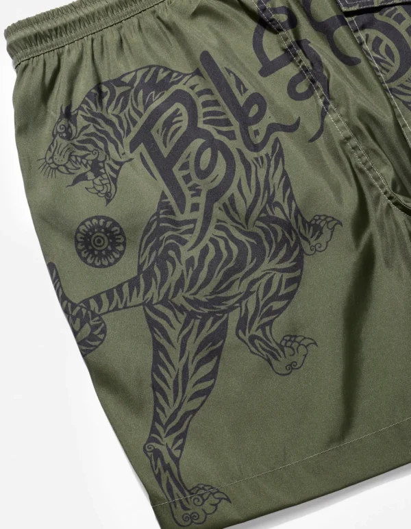 Maharishi Swim Shorts*1020 Muay Thai Swim Shorts Olive