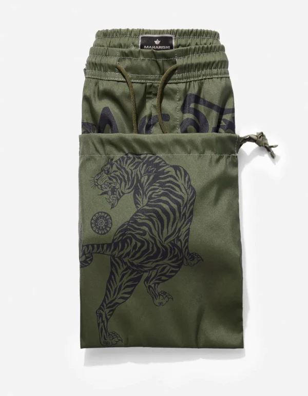 Maharishi Swim Shorts*1020 Muay Thai Swim Shorts Olive