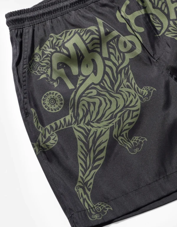 Maharishi Swim Shorts*1020 Muay Thai Swim Shorts Black