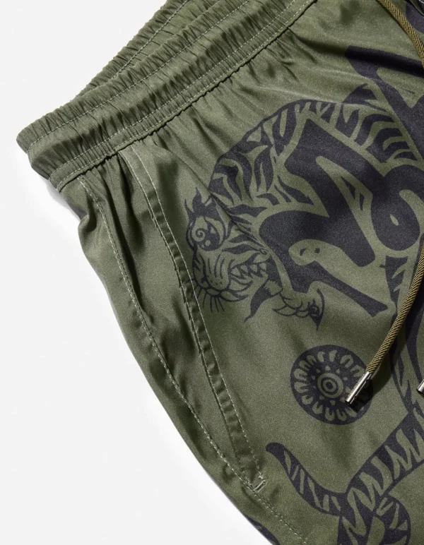 Maharishi Swim Shorts*1020 Muay Thai Swim Shorts Olive