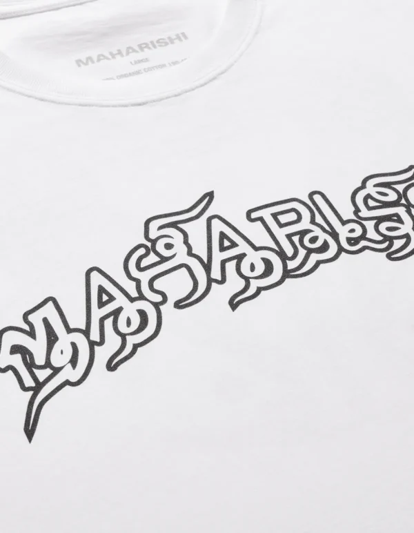 Maharishi Short Sleeve T-Shirts*1019 Muay Thai T-Shirt White