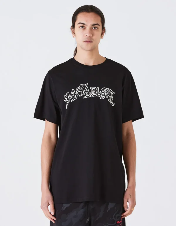 Maharishi Short Sleeve T-Shirts*1019 Muay Thai T-Shirt Black