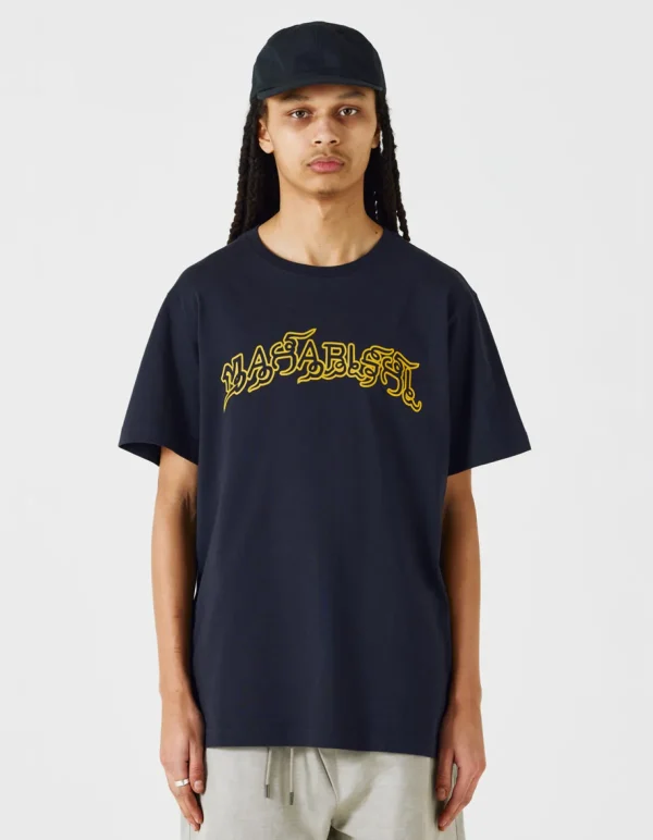Maharishi Short Sleeve T-Shirts*1019 Muay Thai T-Shirt Navy