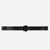 Maharishi Belts*9195 Tilt Head Loop Belt · Nylon Webbing Black