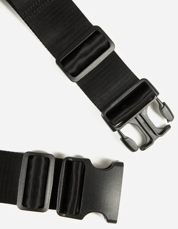 Maharishi Bags*9636 Travel Waist Bag · 420D Nylon Black