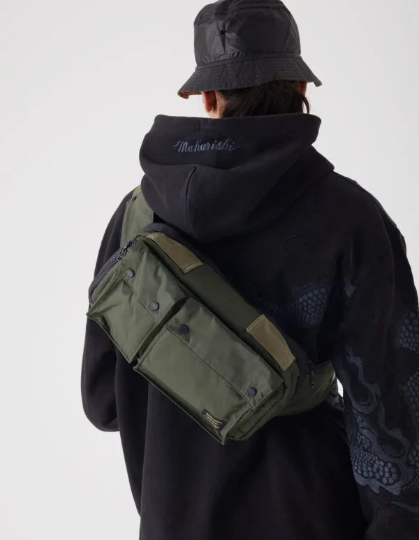 Maharishi Bags*9636 Travel Waist Bag · 420D Nylon Olive