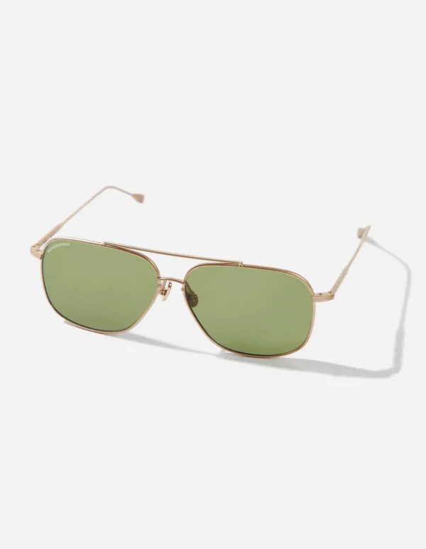 Maharishi Lifestyle*9840 X Native Sons Ryder Sunglasses Green