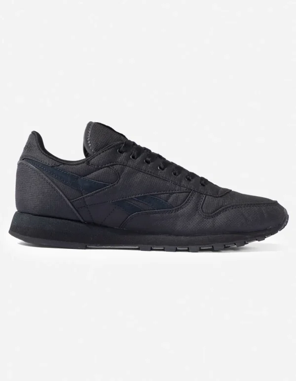 Maharishi Footwear* X Reebok Classic Leather Ripstop Black