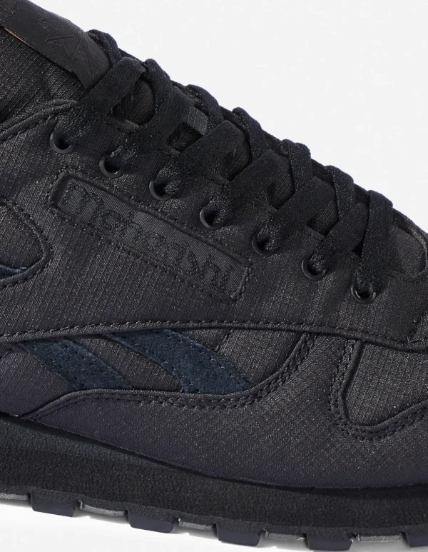 Maharishi Footwear* X Reebok Classic Leather Ripstop Black