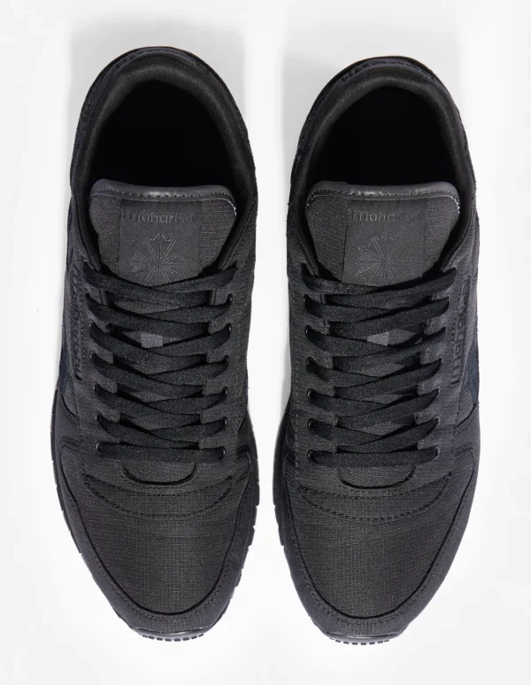 Maharishi Footwear* X Reebok Classic Leather Ripstop Black