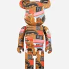 Maharishi Home*Medicom Be@Rbrick Andy Warhol × Jean-Michel Basquiat #2 1000%
