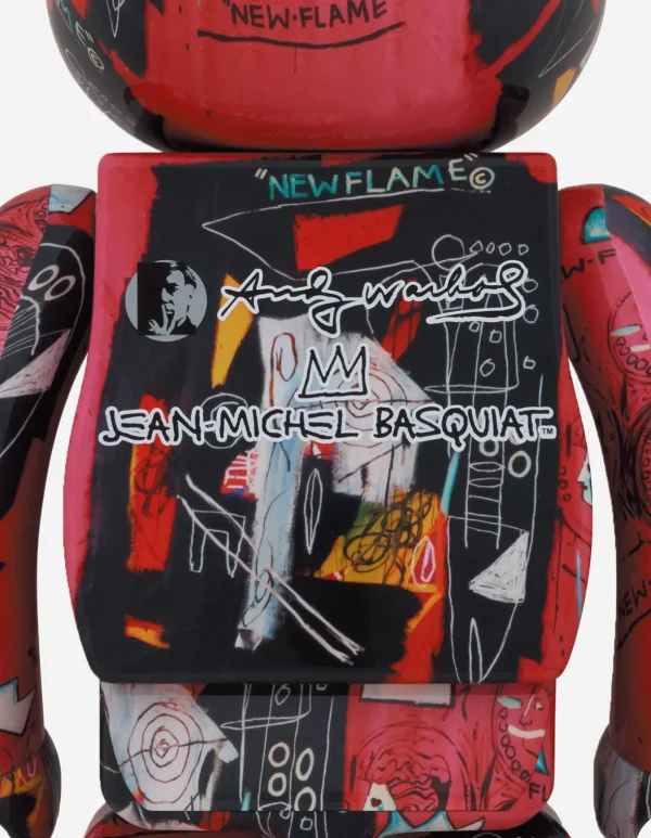 Maharishi Home*Medicom Be@Rbrick Andy Warhol-Jean Michel Basquiat #1 1000%