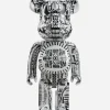 Maharishi Home*Medicom Be@Rbrick Hr Giger Chrome Version 1000% White