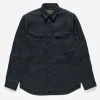 Maharishi Shirts*7028 Miltype Custom Shirt Navy