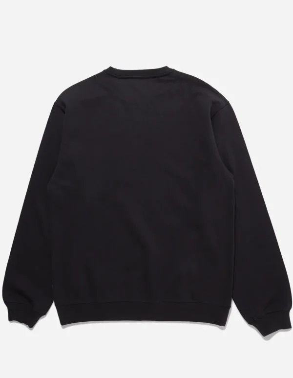 Maharishi Crew Sweats*7011 Miltype Embroidered Crew Sweat · Organic Cotton Navy