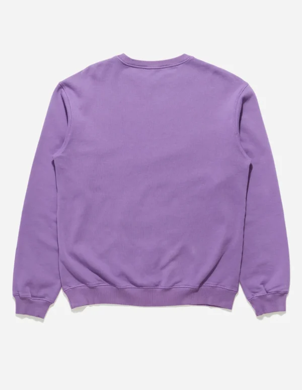 Maharishi Crew Sweats*7011 Miltype Embroidered Crew Sweat Purple Haze