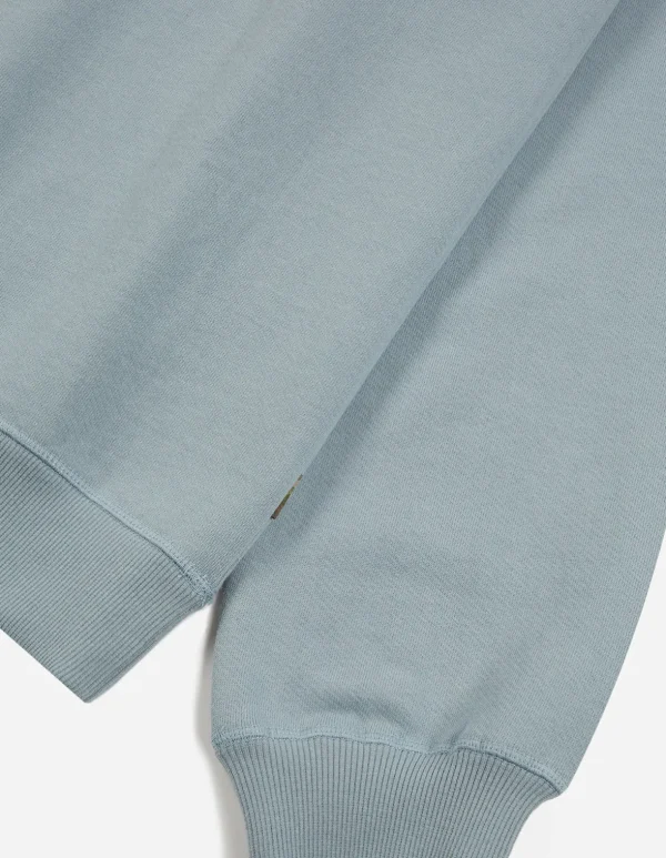 Maharishi Crew Sweats*7011 Miltype Embroidered Crew Sweat · Organic Sweat 450 Ghost Blue